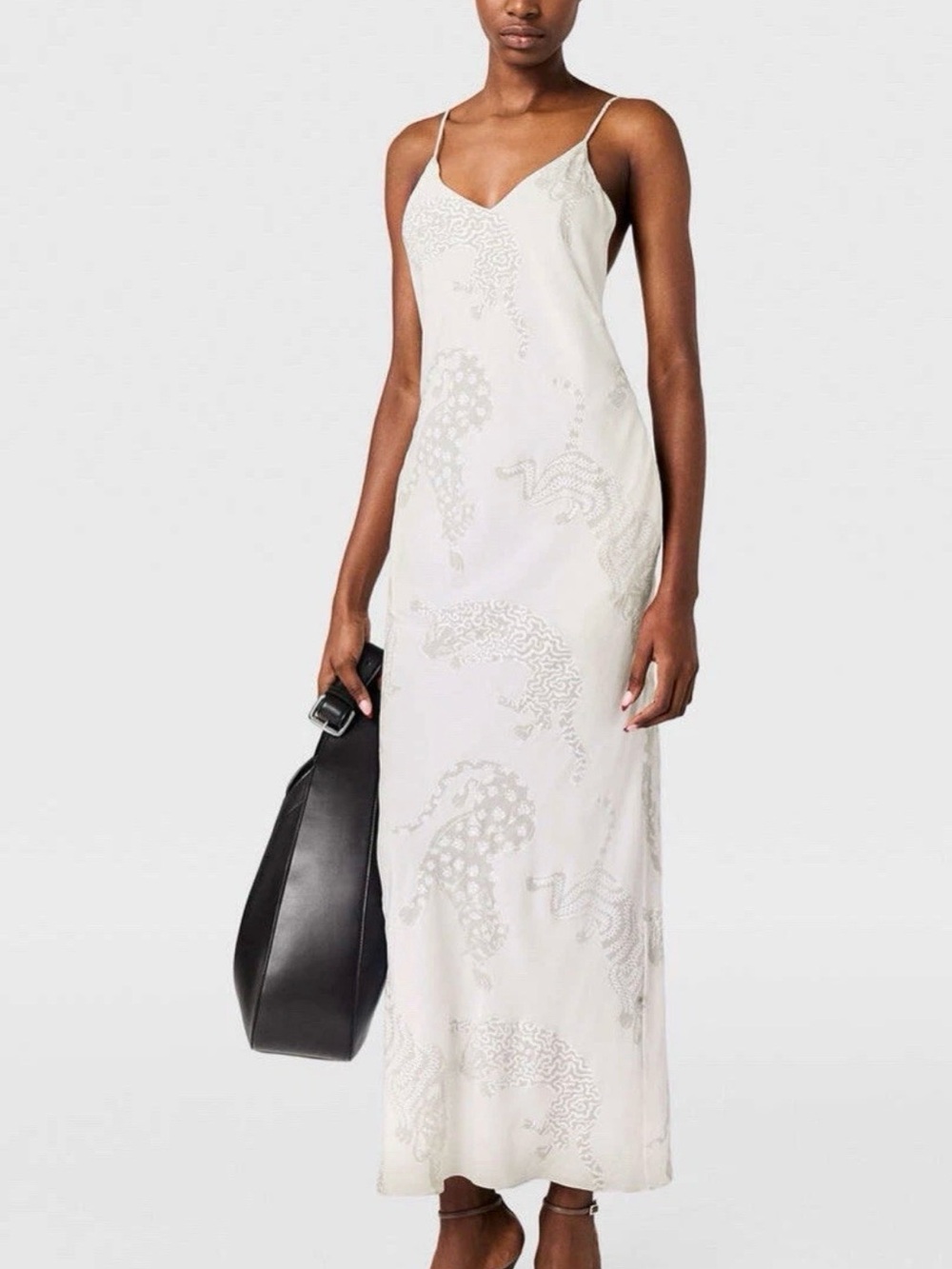 Stella McCartney Ivory Slip Maxi Dress